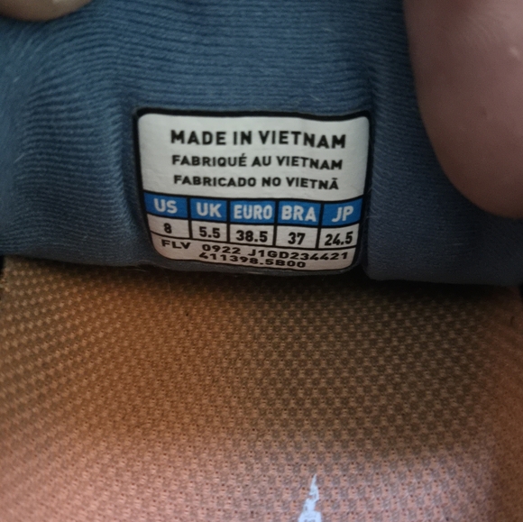 Mizuno Wave Inspire 19 Running Shoes Womens Sz 8 Athletic Sneakers Trainers Blue - Picture 9 of 9